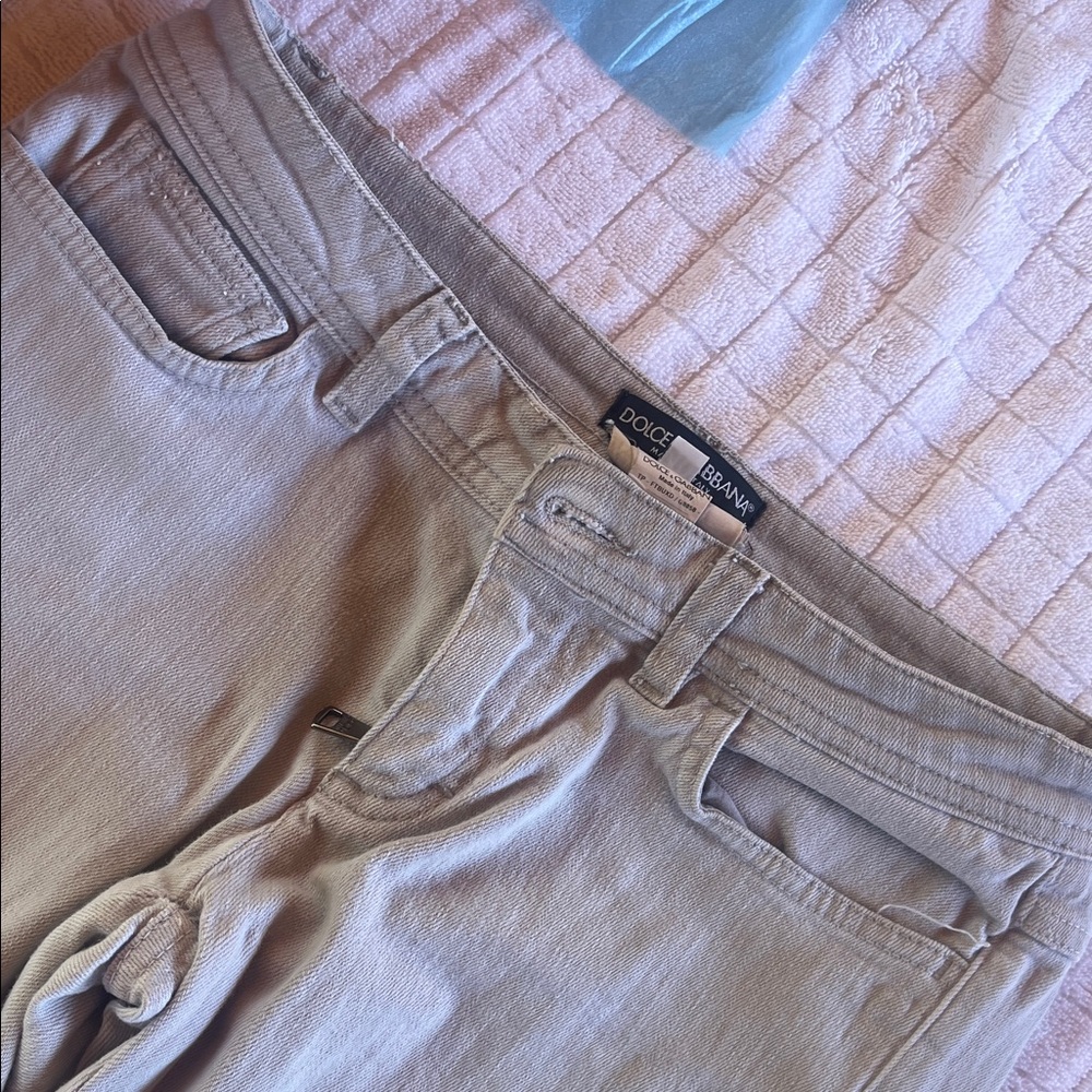 Dolce & Gabbana Light Tan Trousers
